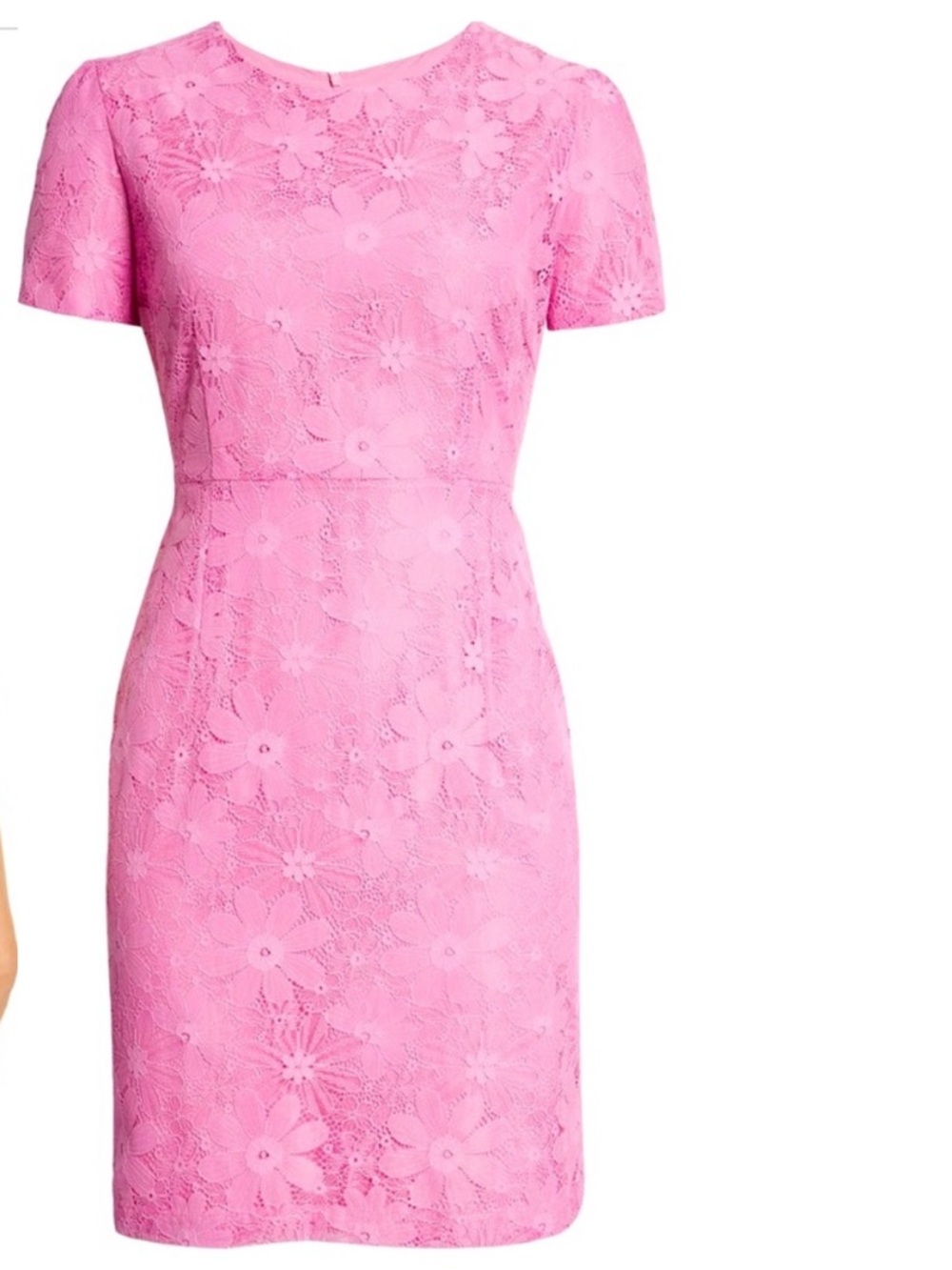 Rachel Parcell Floral Lace Sheath Midi Dress